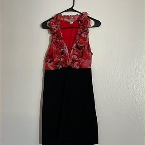Cute floral dress only been used once size large